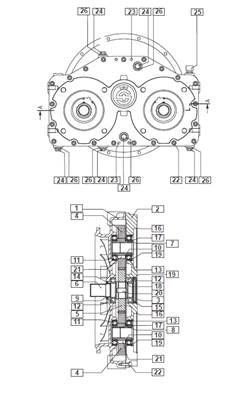 Distribution box, assembly 9991165