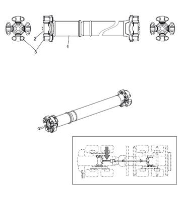 Universal joint, assembly 9991313
