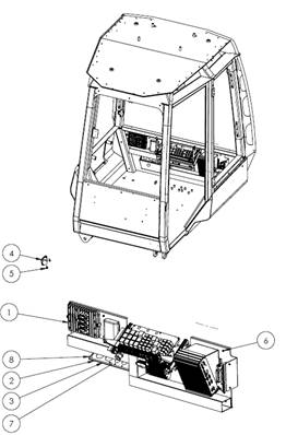 Outfir, rear wall 9991386
