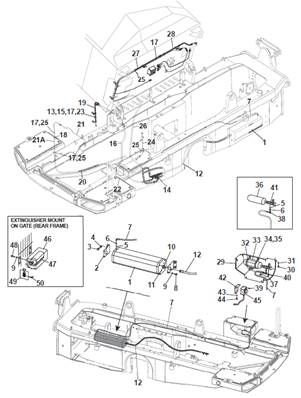 Fire-fighting system, assembly 9991568S2