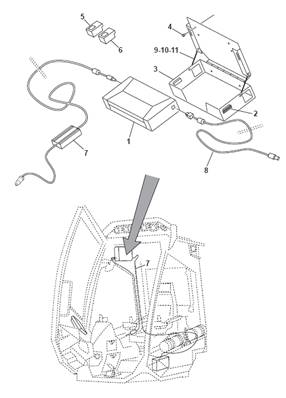 A4 color printer, assembly 9991795