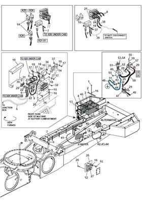 Power supply harness, assembly 9991841
