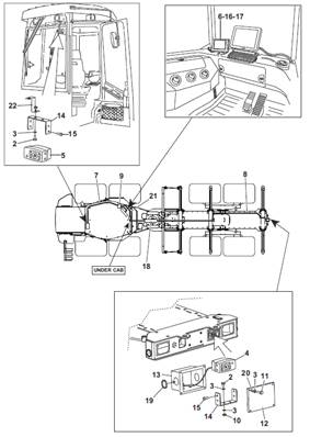 Reversing camera, mounting 9992384