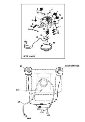 Mini-joystick, assembly 9992557