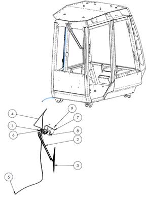 7000 seat, armrests 9992579