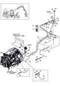 Fuel lines, mounting 9992690S2