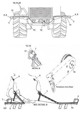 Road lighting kit, mounting 9992773