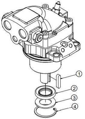 Saw motor F12-30 LM609116