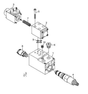 Manifold lower LM999123