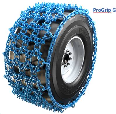 Pair of chains PRO GRIP G triple diamonds Olofsfors 720-673020