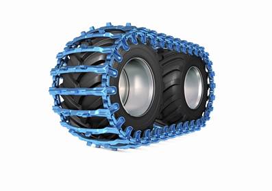 Pair of tracks bluetrack perfekt 26mm 0x0 for 710/40 Pewag 762690X0