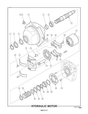 Hydraulic Motor 50502211S5