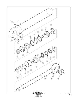 Cylinder 3.25" ID 52001181