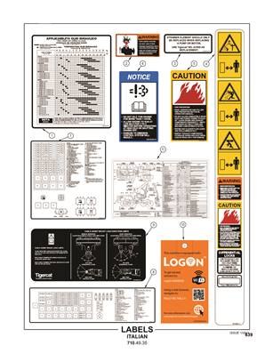 Labels, Italian 7104936