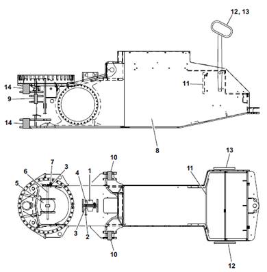 Front frame 9902454