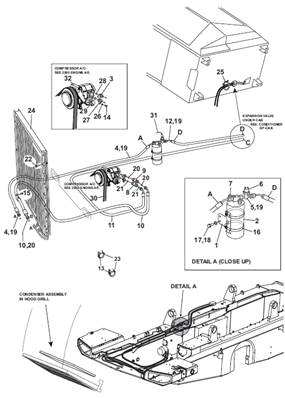 Air conditioning, pipes 9902903