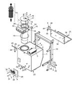 Hydraulic tank assembly 9990057S2