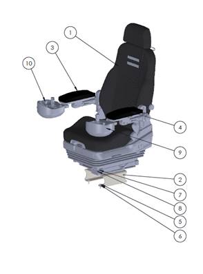 Seat "Basic" 9991417