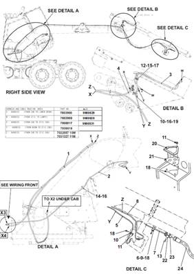 Crane beam, mounting 9991488