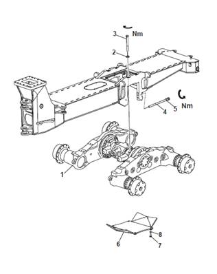 Bogie, assembly 9991516