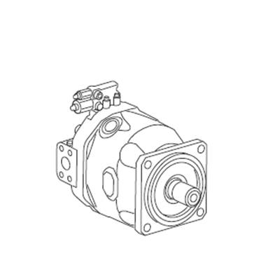Crane hydraulic pump, mounting 9991607