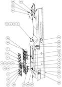 7000 seat, armrests 9992598S2