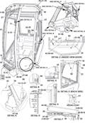 Cabin openings, assembly 9992814S2