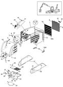 Hood guard, mounting 9992899