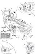 Cab side console, assembly 99929112S2