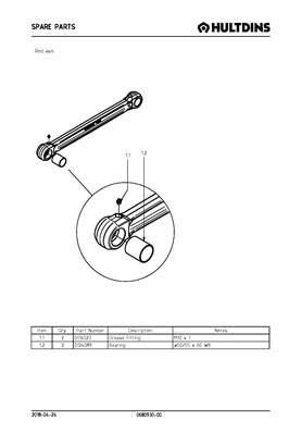 Push rod asm. 068093000