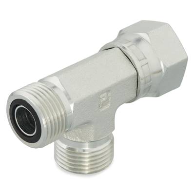 ORFS horizontal male-female tee 1 3/16 Parker 12R6LO-S