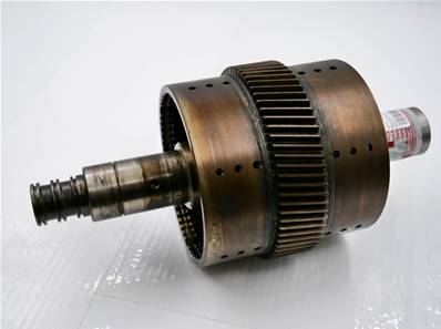 Used gearbox 4th stage splined shaft John Deere YZ105461-US
