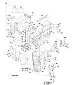Frame with protective cover LM005731CS2