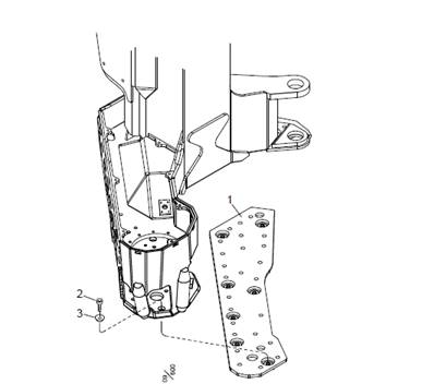 Fixed protection plate LM043514
