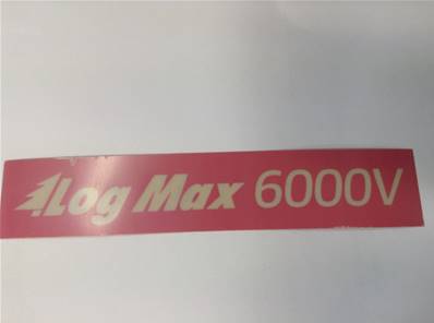 Decal Log Max 6000V Log Max RE519175