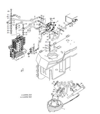 Top saw hydraulics LM999017