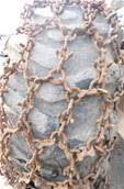 Used pair of chains 30.5-32 double diamonts 15,5mm