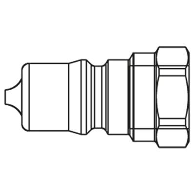 Male ball coupler G1 ISO B Parker IB10020