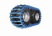 Pair of tracks bluetrack perfekt 26mm 0x0 for 780/50 Pewag 764100X0
