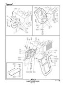 Latch, Pump Cover Door 1075583