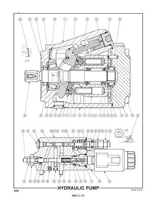Pump, Hydraulic 50422152S3