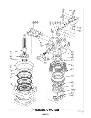 Hydraulic Motor 5050331S2
