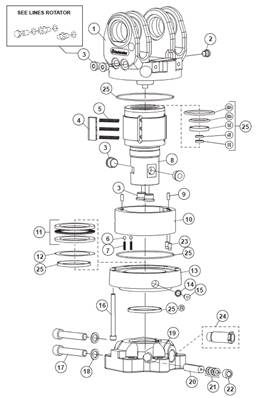 Rotator H132, assemblage 7031858