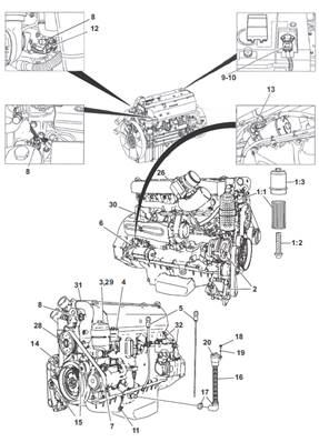 Diesel Engine 7033291S2