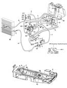 Transmission, hydraulic lines 9902918S2