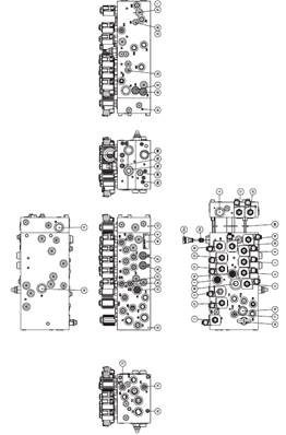 Multi valve parts 9906023S2
