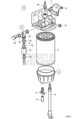 Fuel pump filter 9990021