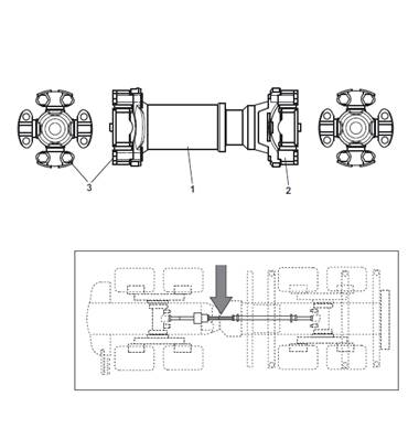 Universal joint, assembly 9991597