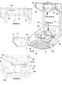 Cabin insulation, assembly 9991778S2
