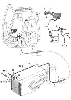 Reversing camera, mounting 9991801